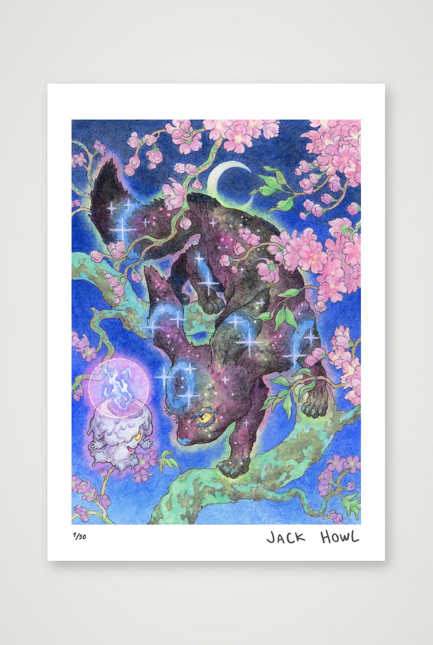 Umbreon — A4 (21×30cm, 8×12") Print only