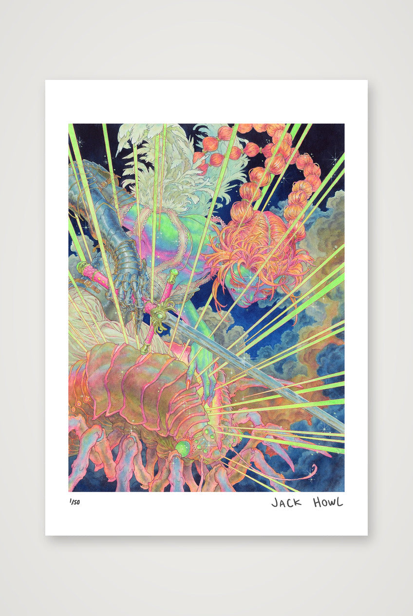 Nausicaa — A4 (21×30cm, 8×12") Print only