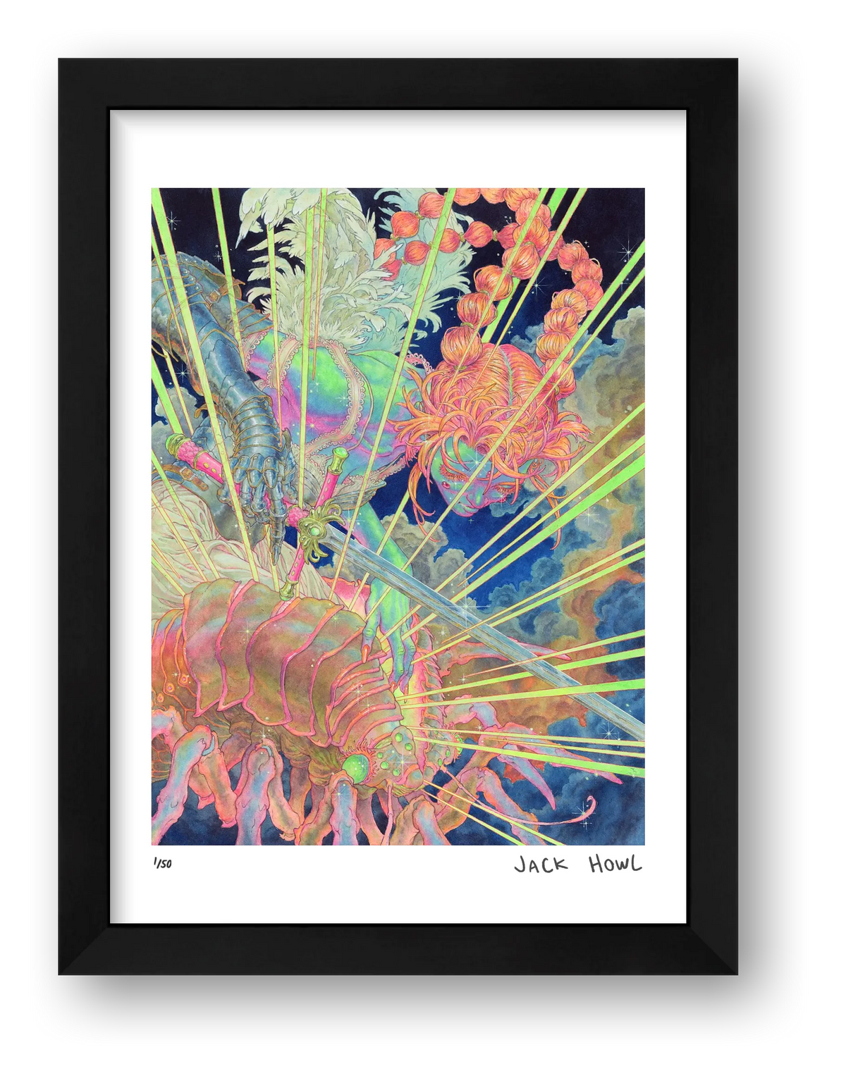 Nausicaa — framed