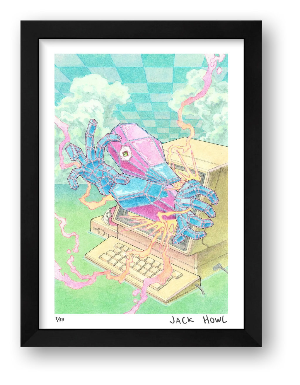 Porygon — framed