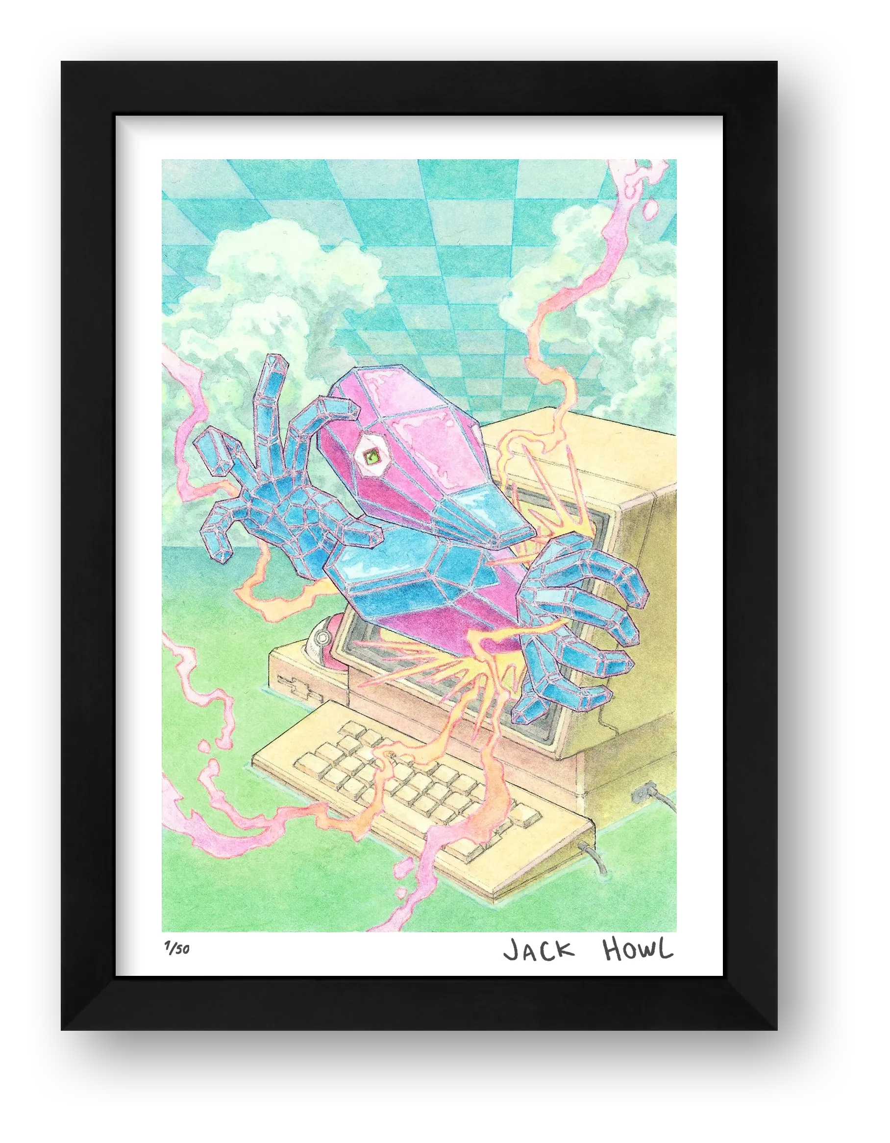 Porygon — framed